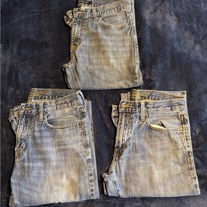 American Eagle Outfitters Light Wash Straight Jeans